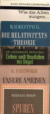 Kosmos - Bibliothek. Konvolut aus 112 Bänden