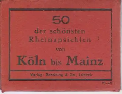 50 der schönsten Rheinansichten von Köln bis Mainz - schwarz/weiss Photographien Fotos. 