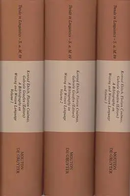 Ehlich, Konrad / Coulmas, Florian / Graefen, Gabriele: A Bibliography on Writing and Written Language Volume 1-3 (3 books). 
