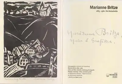 Britze, Marianne: Marianne Britze 1883 - 1980 Die Holzschnitte (6 Postkarten). 