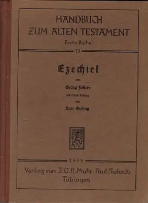 Das Alte Testament Deutsch (ATD): Band: 2-4, 5, 6, 7, 8, 9, 12, 13, 14 /15, 16, 17 / Handbuch Zum Alten Testament. Erste Reihe (Mischauflage): 12, 13, 14