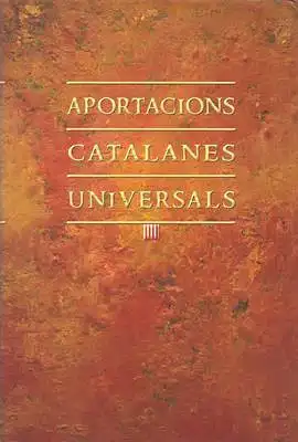 Amoros, Joan / Pages, Lluis: Aportacions Catalanes Universals. 