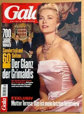 Gala Die Leute der Woche Nr. 1 1996 - 700 Jahre Grimaldi. 