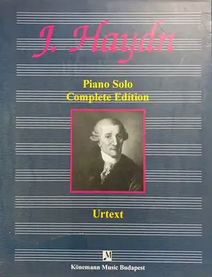 Dolinszky, Miklos  (Hrsg.): Joseph Haydn - Sämtliche Klavierwerke - Urtext (4 Bücher im Schuber). 