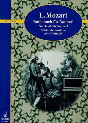 Leopold Mozart - Notenbuch für Nannerl