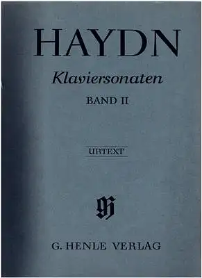 Feder, Georg (Hrsg.) / Haydn, Joseph: Joseph Haydn Klaviersonaten Band II. 