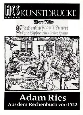 Beyrich, Harry: Adam Ries - Aus dem Rechenbuch von 1522. 