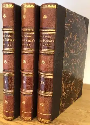 Charles Dickens's Levnet Vol I-III