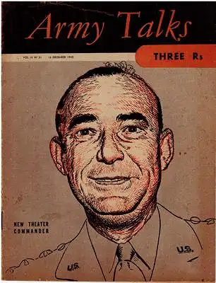 Army Talks Vol. IV No. 31 - 16 December 1945 - THREE Rs