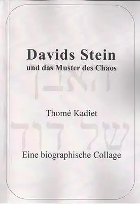 Davids Stein und das Muster des Chaos - Eine biographische Collage (s/w-Ausgabe)