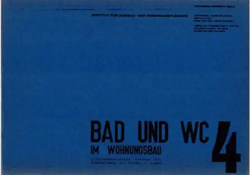 Bad und WC im Wohnungsbau