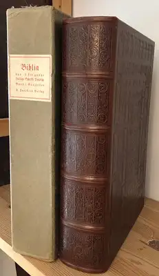 Biblia das ist die gantze Heilige Schrifft Deudsch 1534 - Faksimile-Ausgabe in zwei Bänden (2 Bücher im Schuber)