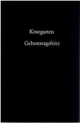 Die Geburtstagsfeier, einer musterhaften Mutter zu Ehren