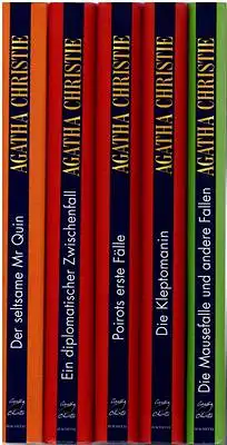 Ein diplomatischer Zwischenfall / Der seltsame Mr. Quinn / Die Kleptomanin / Poirots erste Fälle / Die Mausefalle und andere Fallen (Konvolut aus 5 Büchern)
