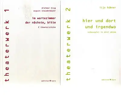 Der Nächste bitte / Im Wartezimmer / Hier und dort und irgendwo - Theaterwerk 1+2 (2 Bücher)