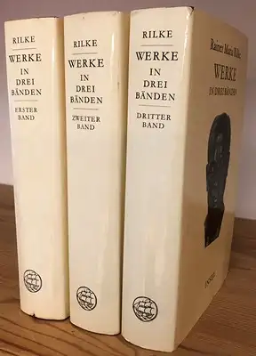 Rainer Maria Rilke Werke in drei Bänden