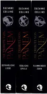 Die Tribute von Panem Tödliche Liebe / Gefährliche Spiele / Flammender Zorn (3 Bücher)