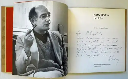 Kompass Nelson, June: Harry Bertoia. Sculptor. 