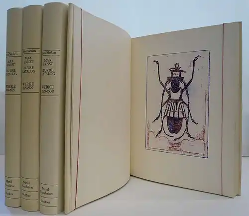 Leppien, Helmut R. und Spies, Werner (Hrsg.): Max Ernst Oeuvre-Katalog. Band 1: Das Graphische Werk. Band 2: Werke 1906-1925. Band 3: Werke 1925-1929. Band 4: Werke 1929-1938. 