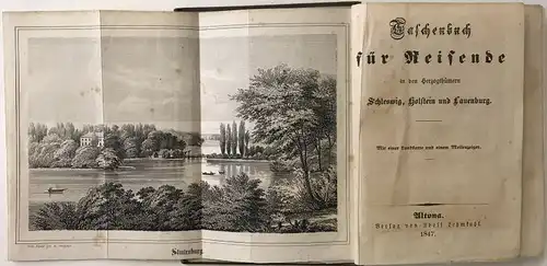Biernatzki, Hermann: Taschenbuch für Reisende in den Herzogthümern Schleswig, Holstein und Lauenburg. (Deckeltitel: Schleswig-Holsteinischer Tourist). 