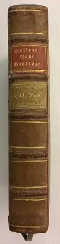 Sailer, Johann Michael: Neue Beyträge zur Bildung des Geistlichen. 2 Bände. 