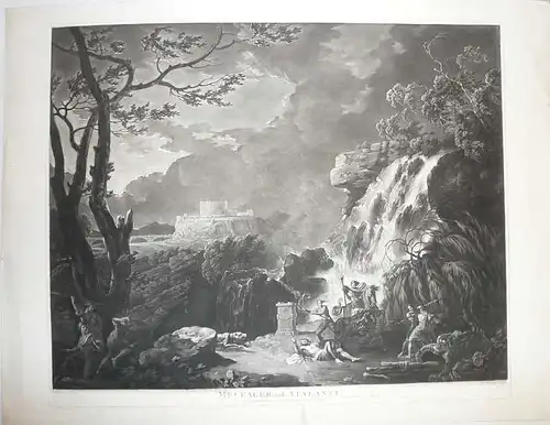 Earlom, Richard (1743 - London - 1822),, Die Jagd des Meleager und der Atalante (Meleager and Atalante). Mezzotinto nach Wilson