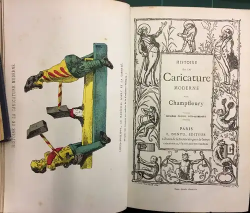 Champfleury [d.i. Jules Husson dit Fleury]: Histoire de la caricature moderne. 