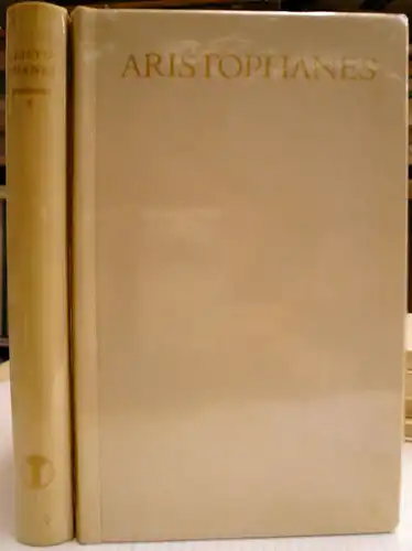Aristophanes: Sämtliche Komödien. Übertragen von Ludwig Seeger. Einleitungen zur Geschichte und zum Nachleben der griechischen Komödie nebst Übertragungen von Fragmenten der alten und mittleren Komöde.. 