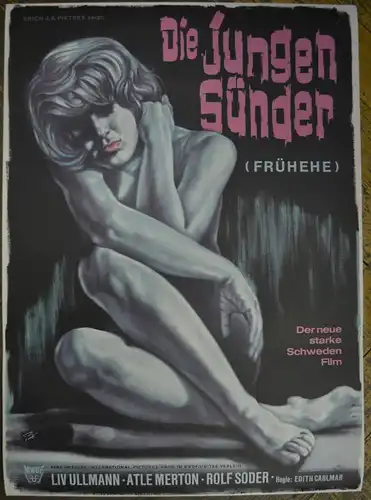 Bonné, Heinz (1911- 1996),, Die jungen Sünder. Filmplakat