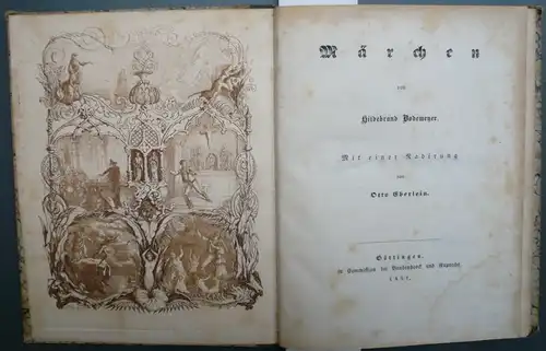 Bodemeyer, Hildebrand: Märchen. Mit einer Radirung von Otto Eberlein. 