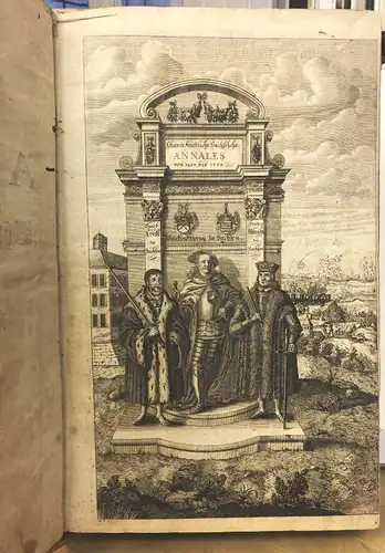 Müller, Johann Sebastian: Des Chur- und Fürstlichen Hauses Sachsen, Ernestin- und Albertinischer Linien, Annales: von Anno 1400. bis 1700. Worinnen die Gebuhrten, Reißen, Geyrathen, Todes...