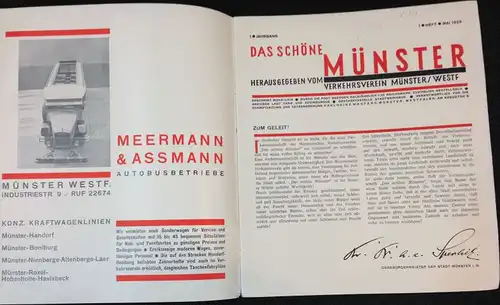 Wantzen, Paul Heinz (Red.): Das schöne Münster. 1. Jahrgang, 1. Heft, Mai 1920: Im Mai. 
