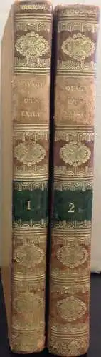 Charles Lemercier de Longpré, Baron dHaussez: Voyage d`un exilé de Londres à Naples et en Sicile, en passant par la Hollande, la Confédération germanique, le Tyrol et l`Italie. 2 Bände. 