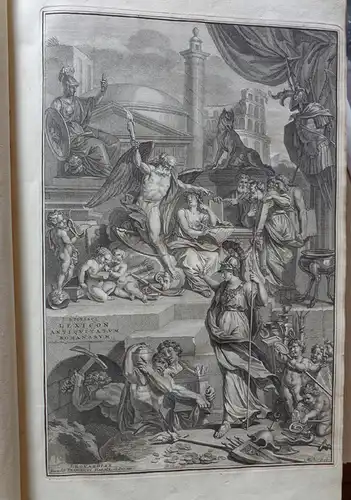 Pitiscus, Samuel: Lexicon antiquitatum romanarum : in quo ritus et antiquitates cum Graecis et Romanis communes, tum Romanis peculiares, sacrae et profanae, publicae et privatae, civiles ac militares exponuntur. Accedit his Auctorum notatorum, emendatorum