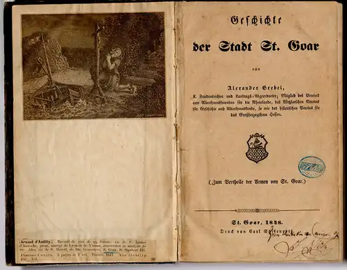 Grebel, Alexander: Geschichte der Stadt St. Goar. 