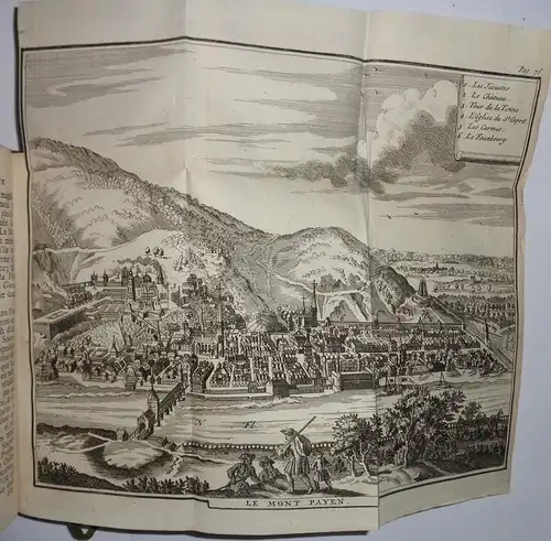 (Merveilleux, David Francois de): Amusemens des eaux de Schwalsbach [!], des bains de Wisbaden et de Schlangenbad : Avec 2 relations curieuses; l'une de la nouvelle Jerusalem et l'autre d'une partie de la Tartarie indépendante. Nouvelle édition. 