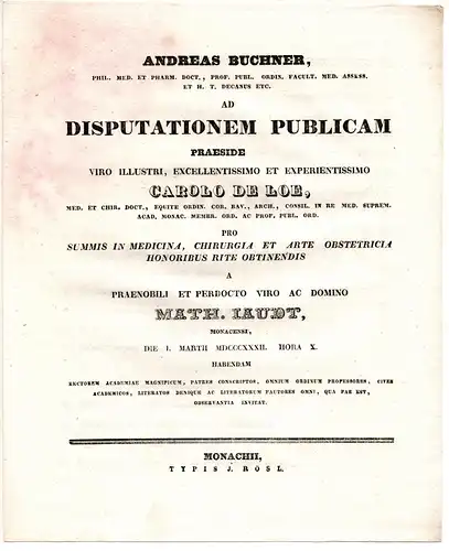 Iaudt, Mathias: aus München: Theses ad disputationem publicam. 