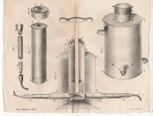 Heyken, Friedrich Wilhelm Christian: De transfusione et infusione. Dissertation. 