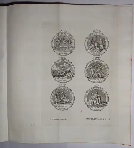 de la Hode dit La Mothe: Histoire de la vie et du regne de Louis XIV, Roi de France & de Navarre, Enriche de Medailles, Tome Cinquieme et Sixieme (Bd. 5 und 6 in einem Band). 