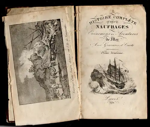 Histoire complète des naufrages, événements et aventures de mer. 2. Bd. 
