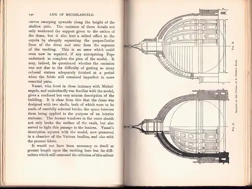 Symonds, John Addington: The life of Michelangelo Buonarroti : based on studies in the archives of the Buonarroti family at Florence. Vol. 1 + 2 (complete). 3. ed. 