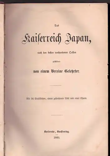 Das Kaiserreich Japan : nach den besten vorhandenen Quellen geschildert. 