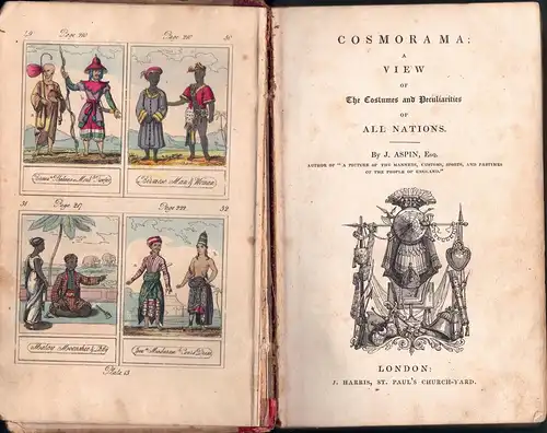 Aspin, Jehoshaphat: Cosmorama : a view of the costumes and peculiarities of all nations. 