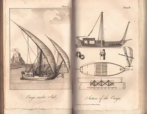 Bruce, James: Travels to discover the source of the Nile, in the years 1768, 1769, 1770, 1771, 1772, & 1773, vol. 1 (von 6). 