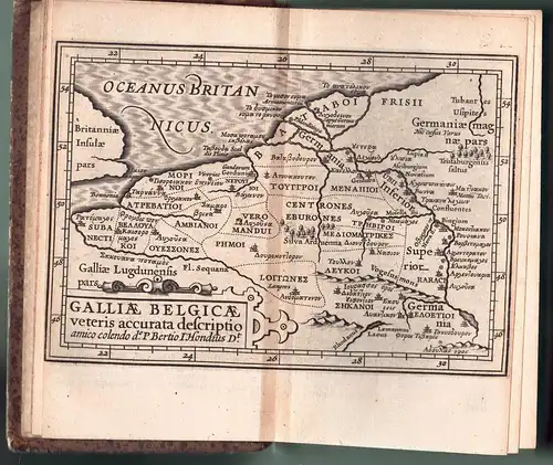 Guicciardini, Lodovico: Belgicae, sive Inferioris Germaniae descriptio, Ed. postrema, additamentis novis &statu politico regionum et urbium aucta, Teil 1 + 2 (von 3) in 1. 