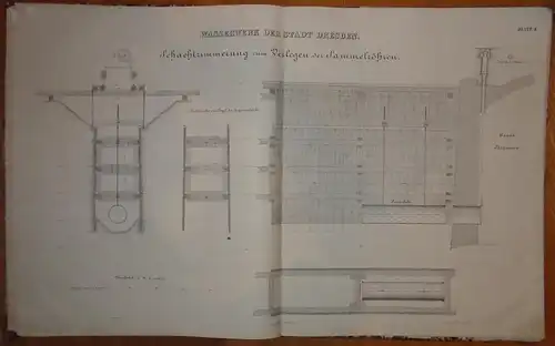 Salbach, B: Das Wasserwerk der Stadt Dresden : erbaut in den Jahren 1871 bis 1874, Theil 2. 