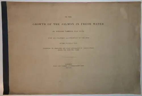 Yarrell, William: On the growth of the salmon in fresh water. 