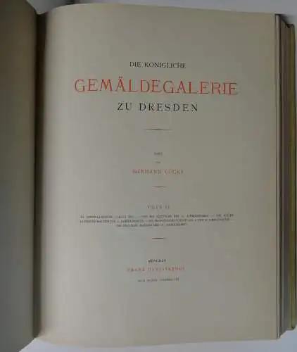 Lücke, Hermann: Die Königliche Gemäldegalerie zu Dresden, Teil 2. 