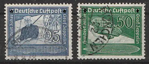 Deutsches Reich, Michel Nr. 669-670 gestempelt.
