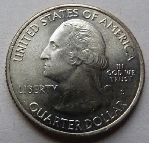 USA, Quarter Dollar White Mountain S 2013 unz.